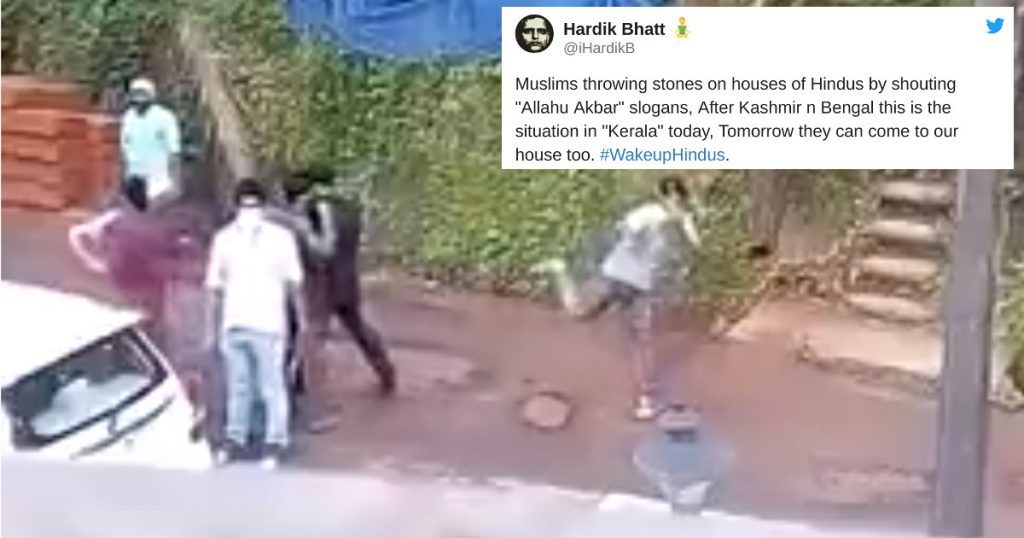 Old video from Kerala circulates as Muslim assault on Hindus
