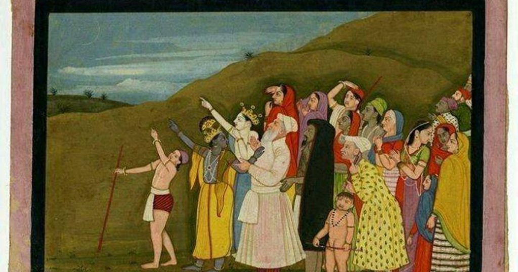 The mystery behind the ‘Krishna pointing at Eid moon’ painting – Experts opine