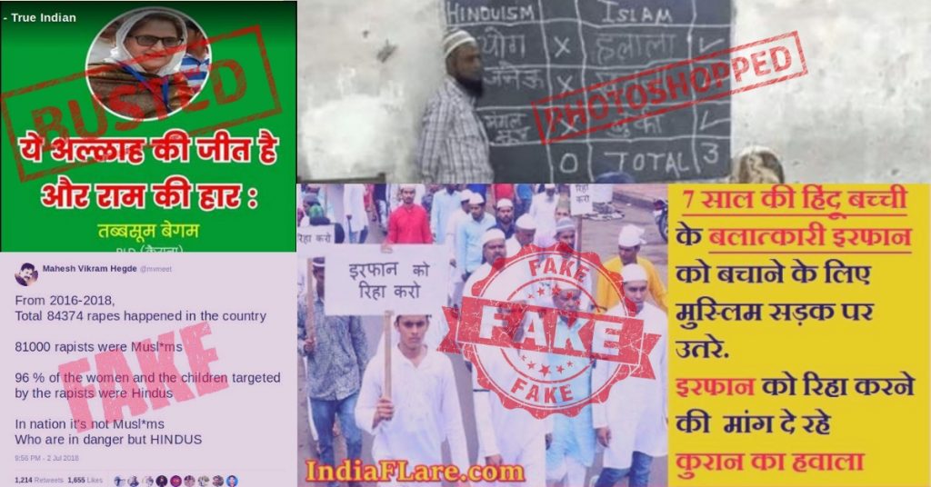 Hindu khatre mein hai? How the fake news ecosystem targets minorities to create a fear psychosis