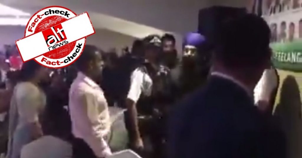 Did Khalistan supporters participate at Rahul Gandhi’s event in the UK?