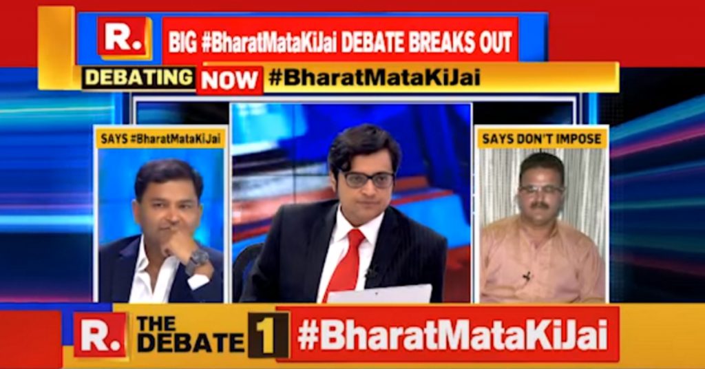 Arnab Goswami misquotes Ambedkar, calls Mahatma Gandhi – “Mohanchand” Karamchand Gandhi