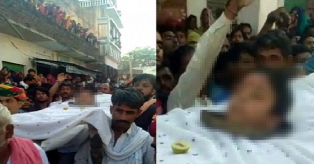 Old video of village drama from Rajasthan shared as Muslims sacrifice boy as ritual