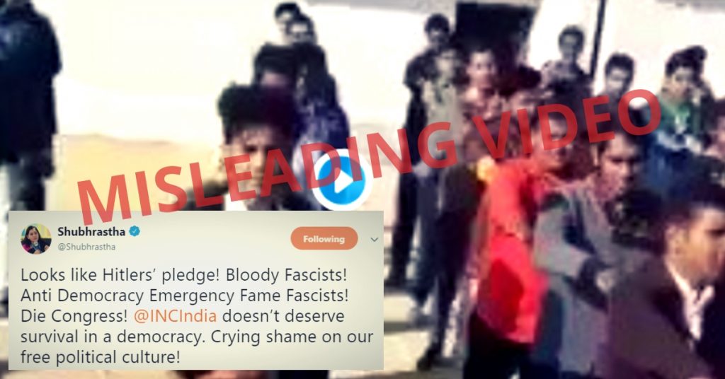 Did Congress make citizens take oath against voting for BJP? Mischievously clipped video viral