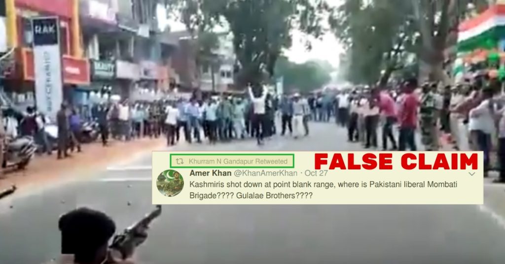 Video of police drill in Jharkhand circulates as armed forces shooting down Kashmiris