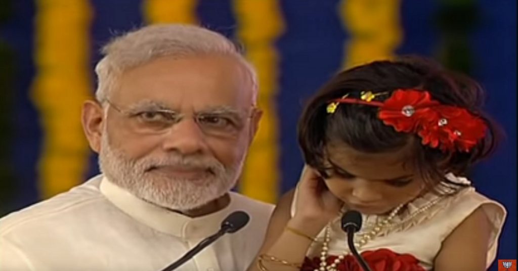 Did PM Modi get a girl to call Rahul Gandhi ‘Pappu’? No, its a satirical dubbed video