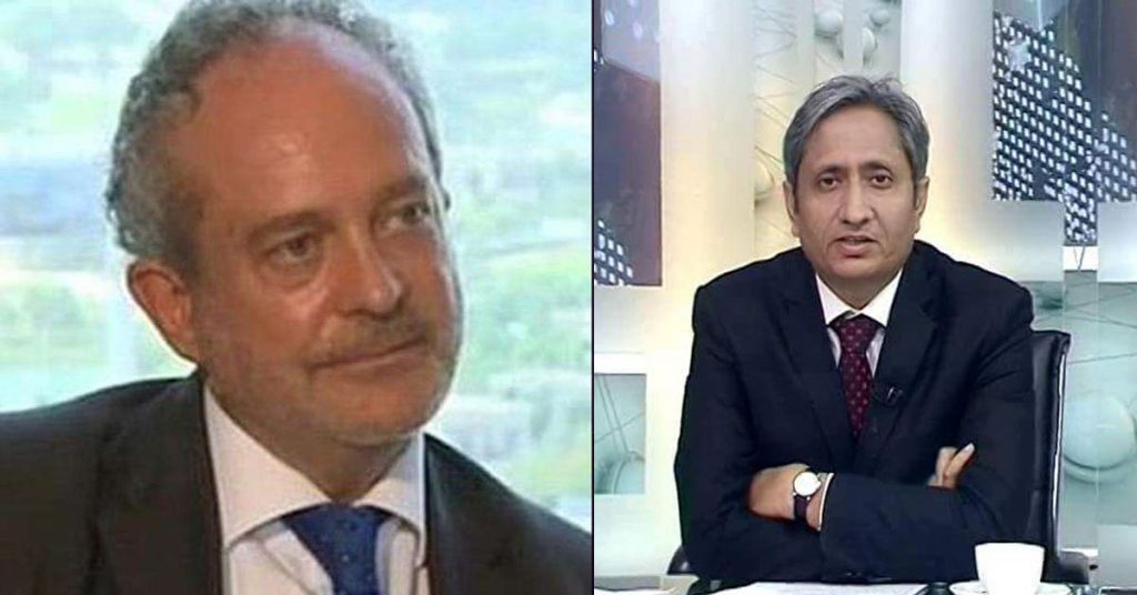 No, Ravish Kumar did not report fake news on Christian Michel extradition