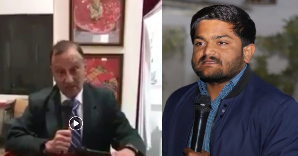 Viral video: No, Hardik Patel’s father has not opposed his own son