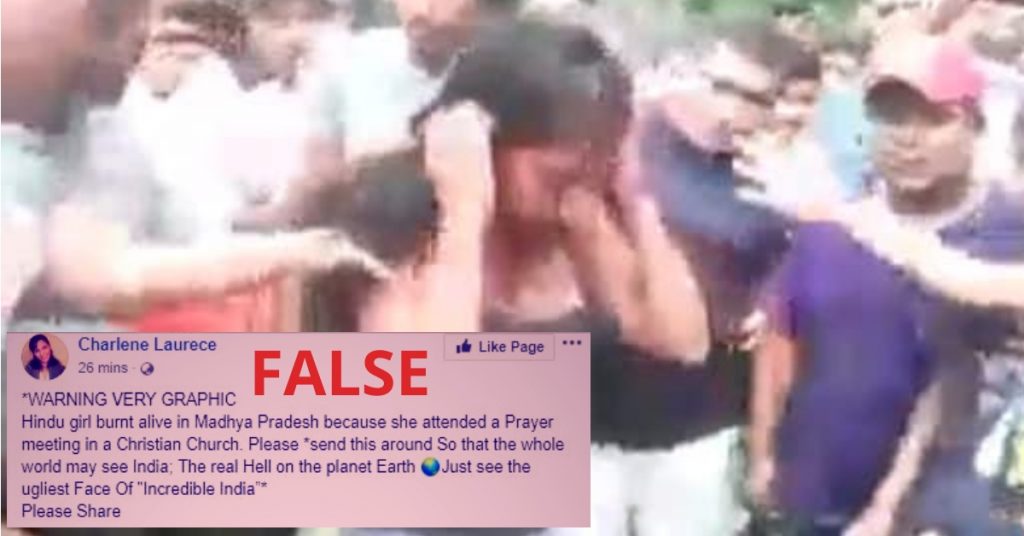 Old video from Guatemala shared as Hindu woman lynched in MP for attending church prayer meet