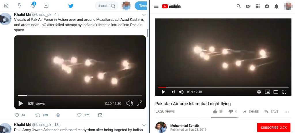 Old video viral as Indian Air Force's strike on JeM terror camps - Alt News