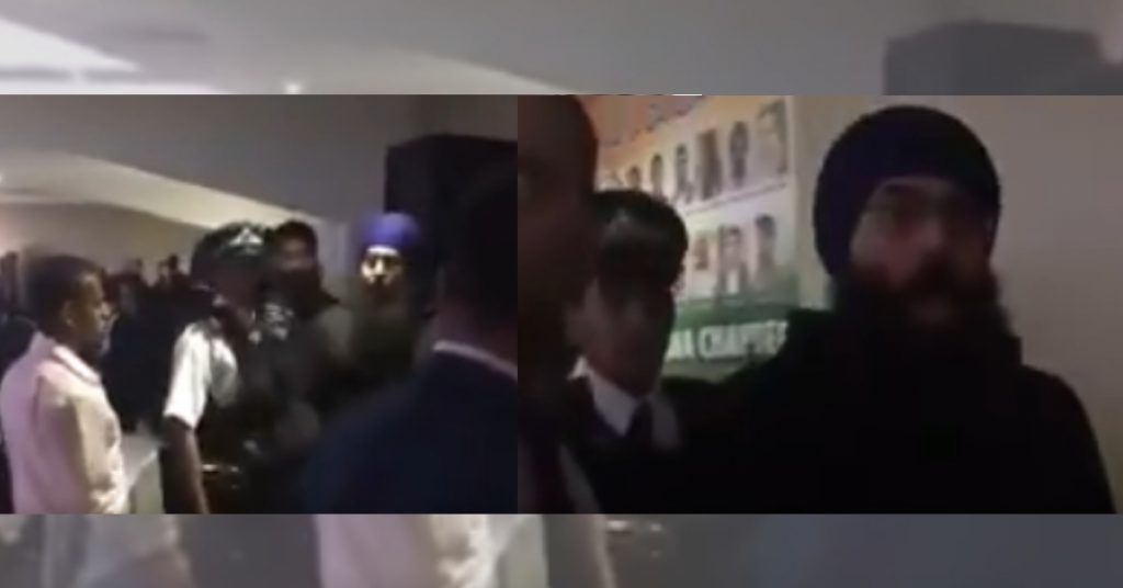 Khalistan supporters gatecrashing Congress event in London resurfaces with false claim