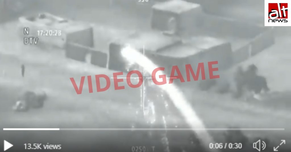 Video game clip viral as Indian air force attack on JeM camps