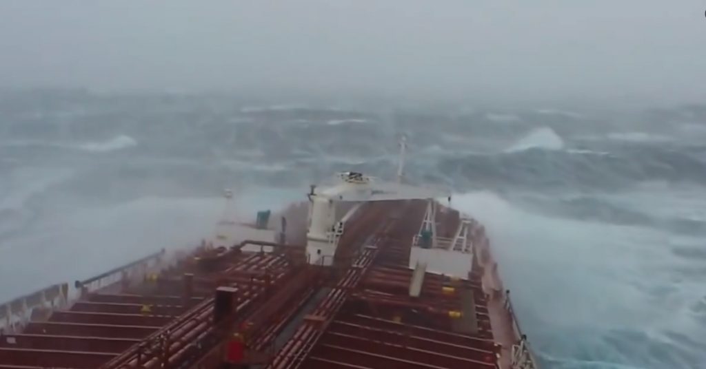 Cyclone Fani: Old video of a ship caught in a storm shared as impact of cyclone