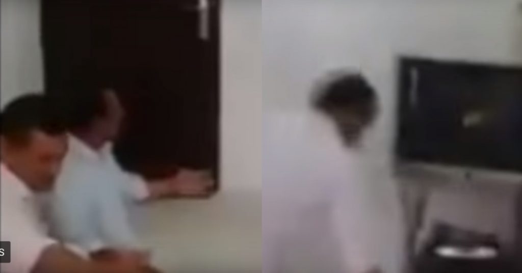 Old video from Pakistan shared as supporters of opposition parties smashing TV set after poll verdict