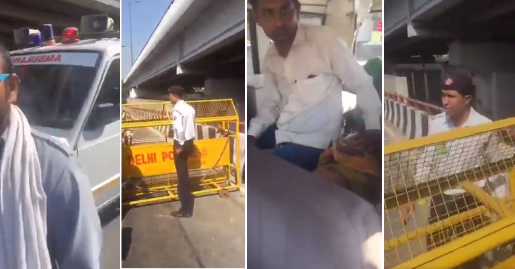 Ambulance stuck due to Rahul Gandhi’s rally? No, old video of road block for Malaysian delegate