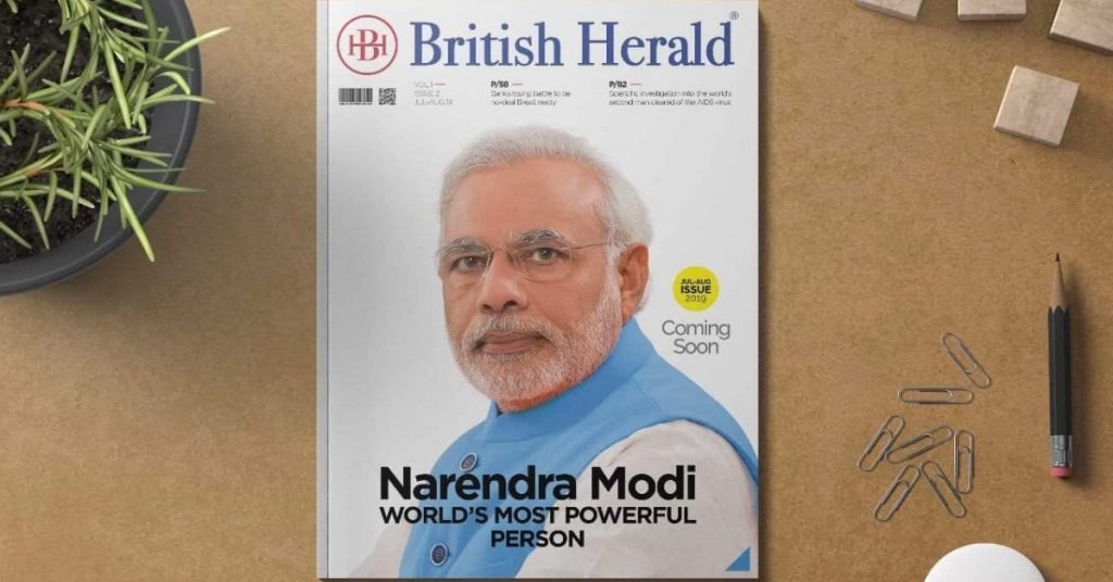 Media celebrates PM Modi winning ‘British Herald’ readers’ poll, but what is ‘British Herald’?