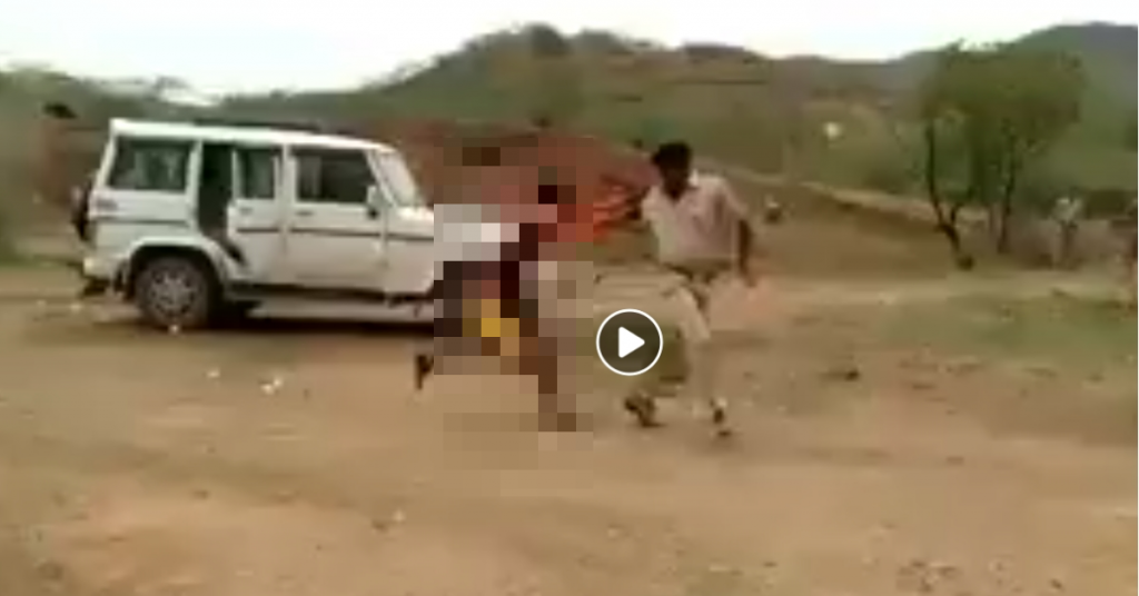 Video of man attempting self-immolation shared as atrocity against Dalit community