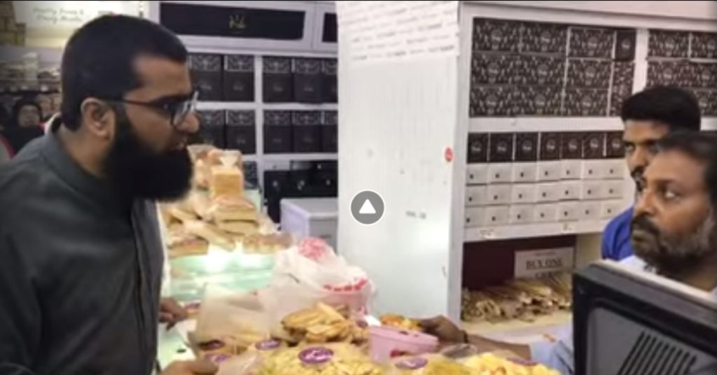 Video of irate customer in a Pakistani bakery attributed to multiple Indian bakeries