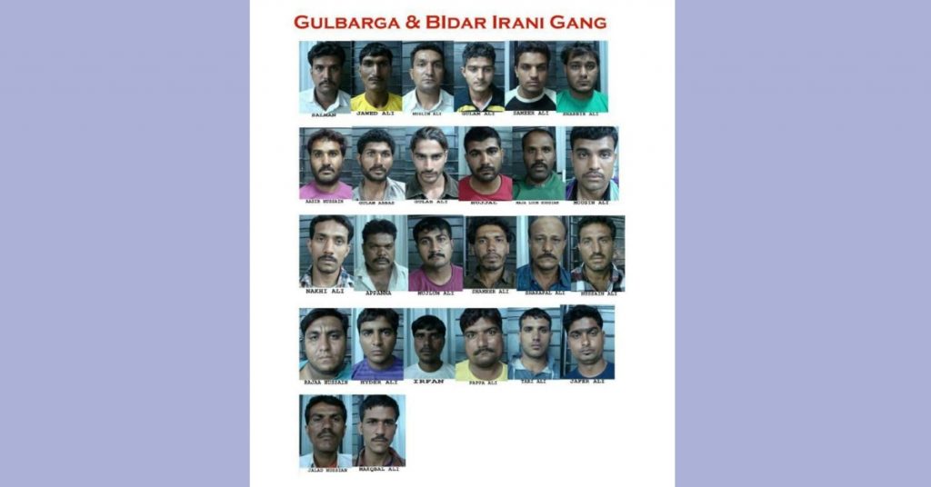 What is the truth of the ‘Irani gang members’ poster?