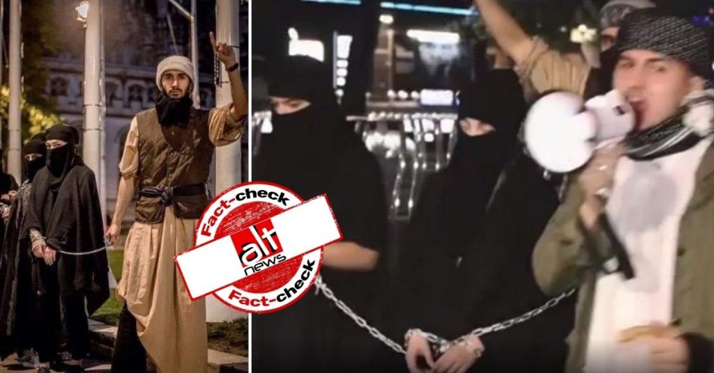 Street performance depicting ISIS sex-slavery viral as sale of women in Afghanistan