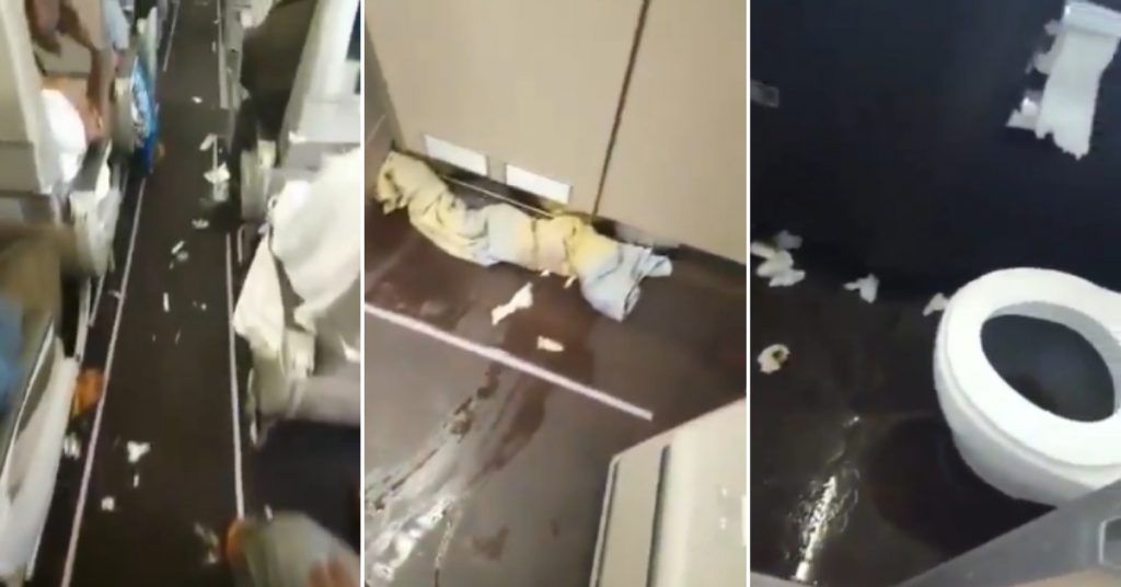 Old video of messy Saudia flight viral as Air India flight with Haj pilgrims