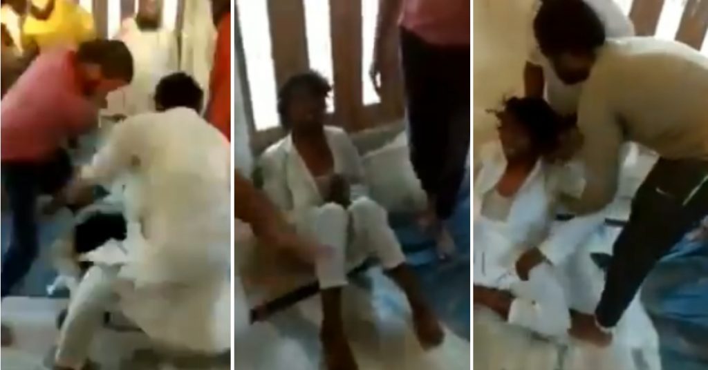 Dalit man thrashed by mob inside a mosque? Viral video, false claim