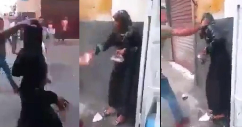 Old video from Morocco viral as burqa-clad woman attacked in Karnataka