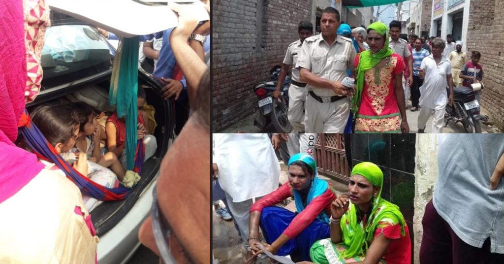 Images of people falsely accused of child-kidnapping shared to fuel the rumour