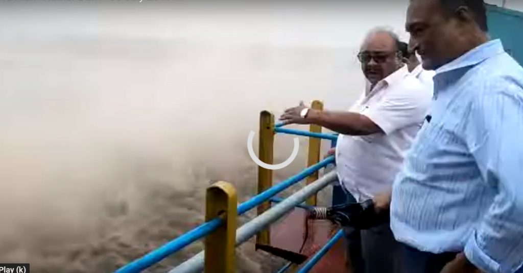 Gujarati media broadcasts Maharashtra’s Hatnur dam as Vadodara’s Ajwa dam