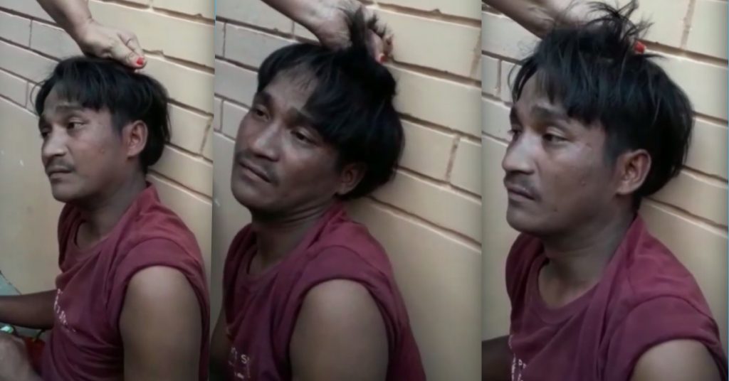 Drunk man falsely accused of child-lifting by a woman in Punjab