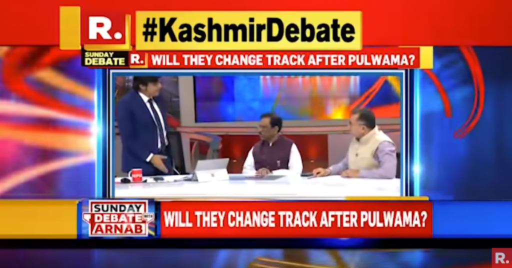 Did Arnab Goswami say “kill thousands” after dilution of Article 370? No, old clip shared on social media