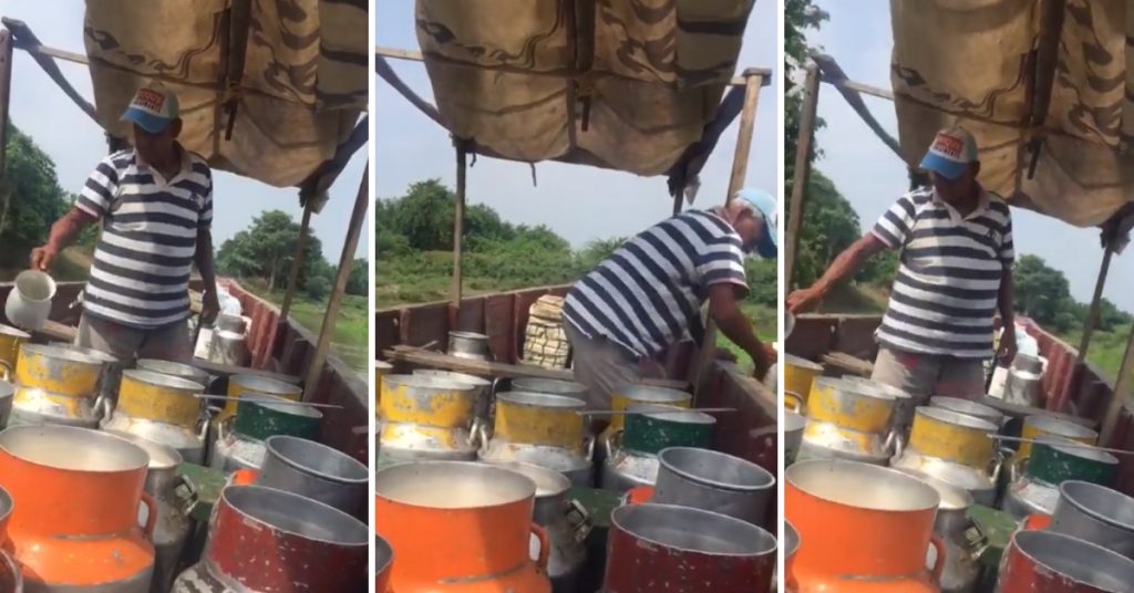 Video of a man mixing dirty water in ‘milk’ is not from India