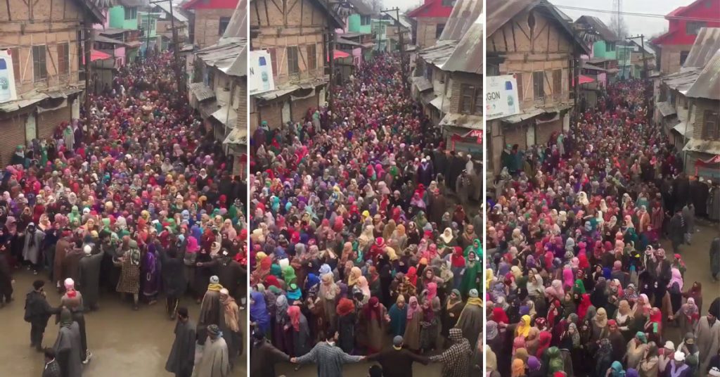 Old video of funeral procession shared as protest in Kashmir after repeal of Article 370 provisions
