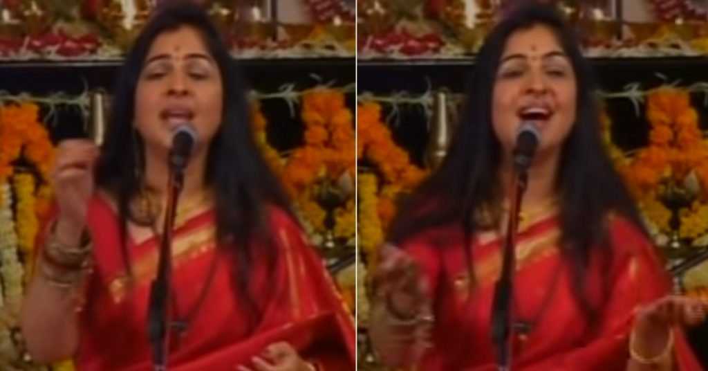 Video of lady singing Krishna hymns shared as daughter of Mohammed Rafi