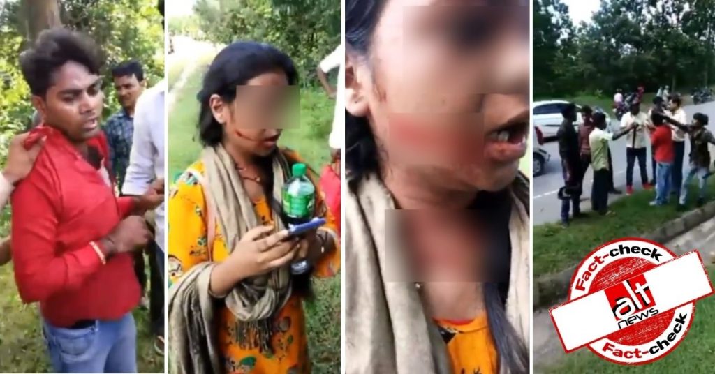 Video of woman knifed by a man in Jharkhand viral with a communal angle