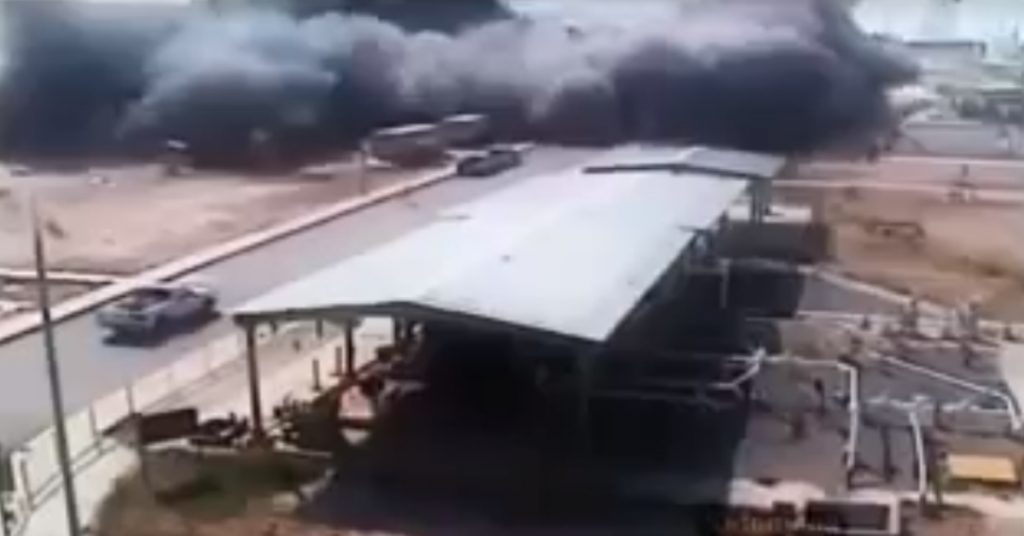 Old video of Mexico gas plant explosion shared as attack on Saudi Arabian oil refinery