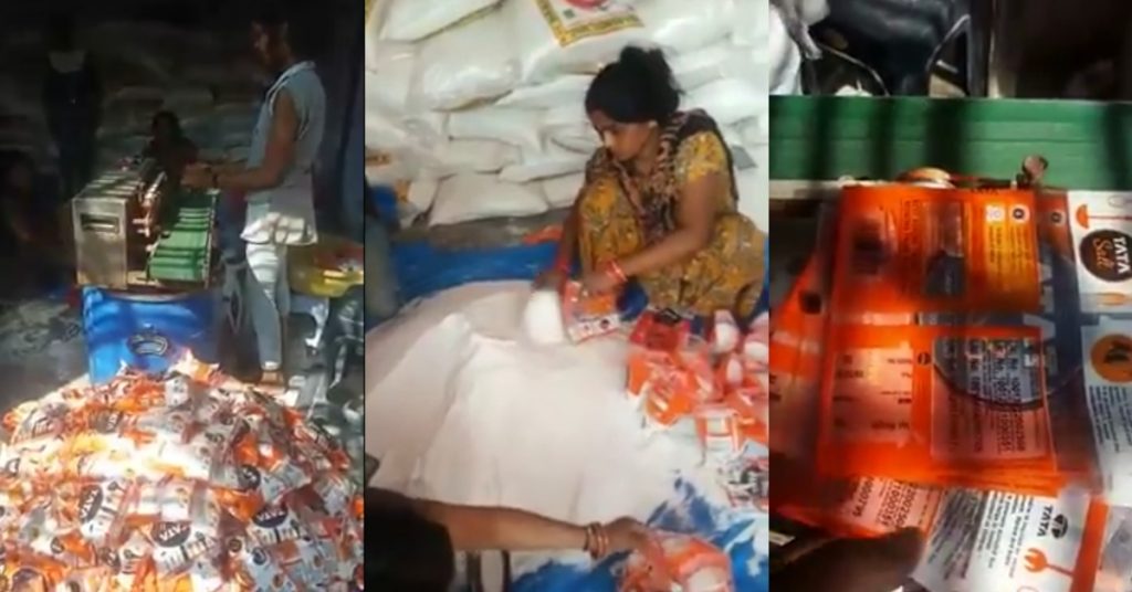 Video of raid viral as unhygienic Tata Salt manufactured and sold to consumers