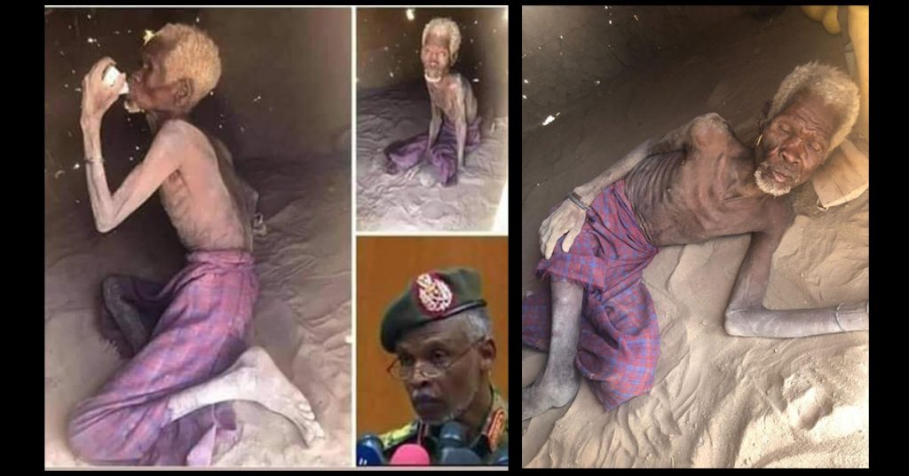 Photos of malnourished man clicked during Kenya drought shared as former Sudan minister