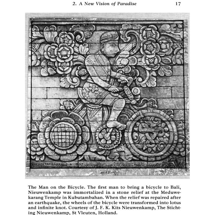 Invention of bicycle credited to ancient India based on misleading photos