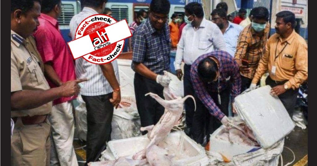 False claim: Dog meat seized at Nashik railway station