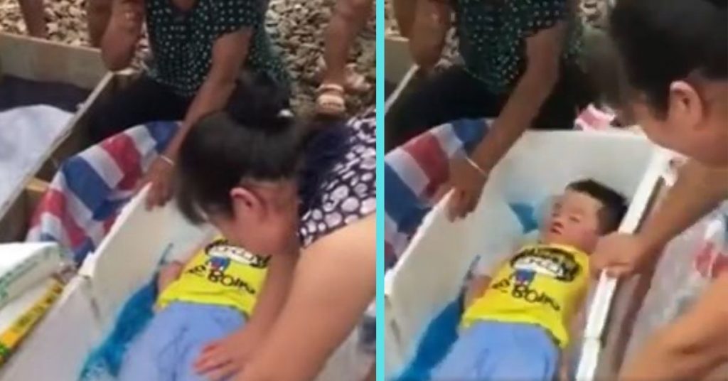 Video of child’s dead body transported in ice box viral with false kidnapping rumours worldwide