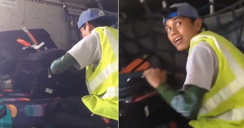 Old video from Thailand shared as airport employee stealing from baggage of Haj pilgrims