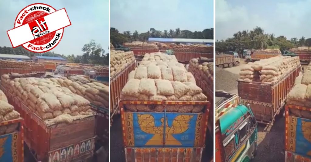 Trucks loaded with onions blocked by Mamata Banerjee govt to keep prices inflated? – Alt News fact-check