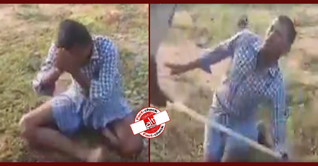 Unrelated video shared as Hyderabad rape and murder accused thrashed by police