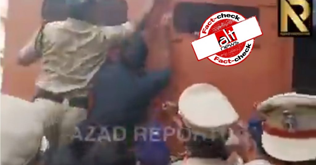 Video from Hyderabad viral as police arresting people in Assam after NRC
