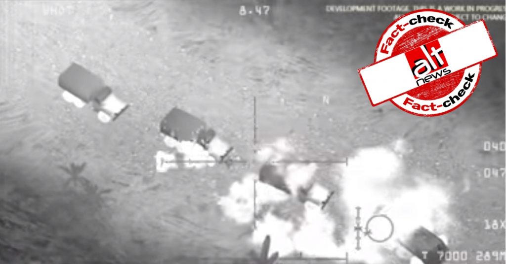 Video game footage viral as US forces taking down Iranian Major General Qassem Soleimani