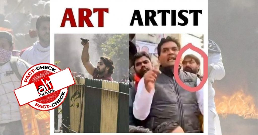 Delhi violence: Man seen with BJP’s Kapil Mishra is not the Jafrabad shooter