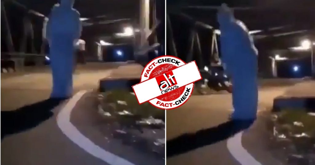 Coronavirus: Old prank video shared as man scaring off people in Goa during lockdown