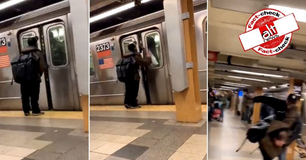 Old video of racist heckling falsely viral as Muslim man spits on passenger in New York metro