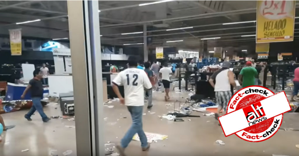 Old video from Mexico viral as Americans looting malls due to fear of coronavirus