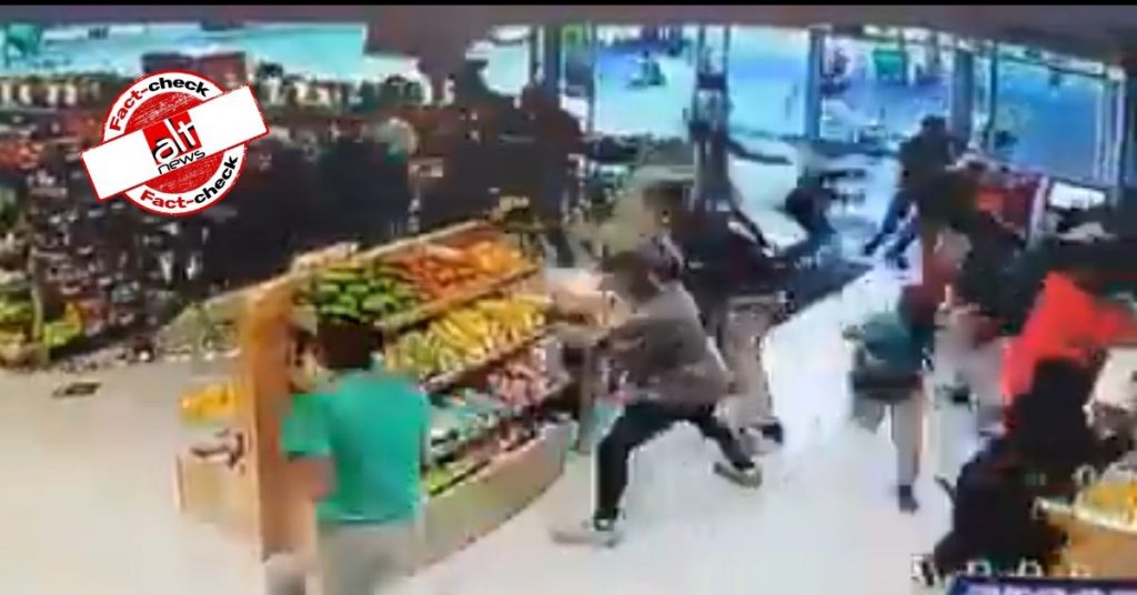 Old video of shop looted in South Africa shared as recent in view of coronavirus lockdown